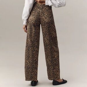 Damson Madder Dion Leopard Cargo Jeans NWT